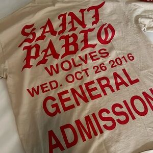 Saint Pablo tour merch shirt